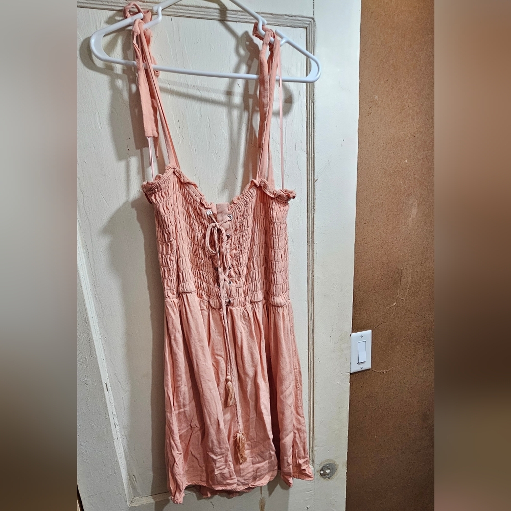 Chelsea & Violet Pink Mini Dress Large